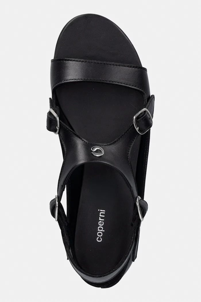 Coperni сандали дамски от кожа Buckle On