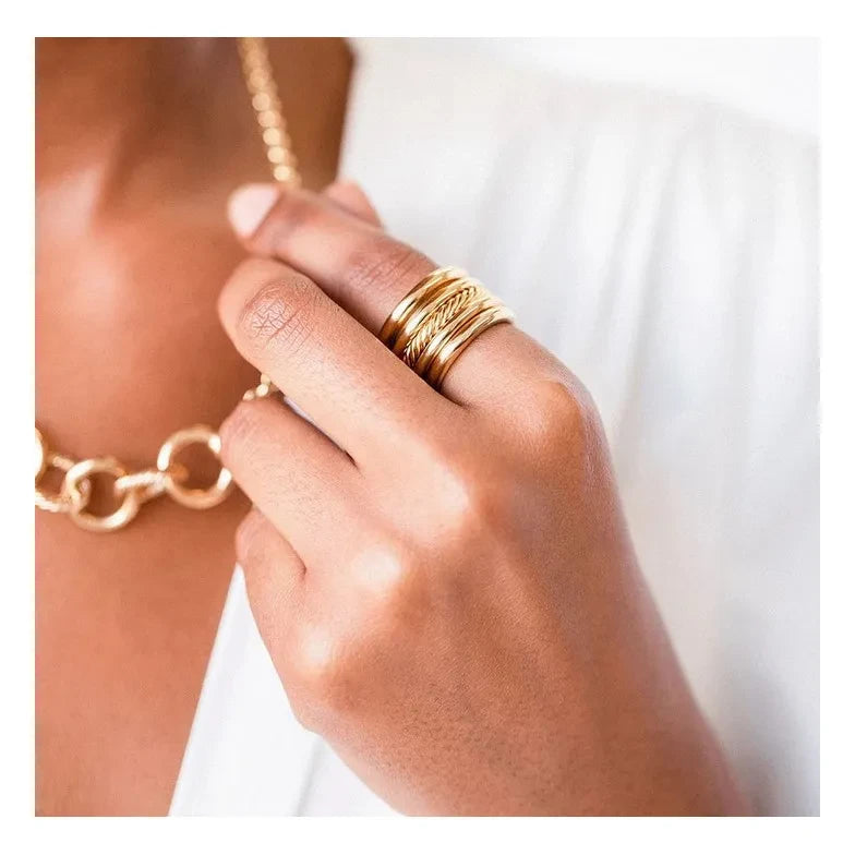 Soko - Uzi Ring  | Gold