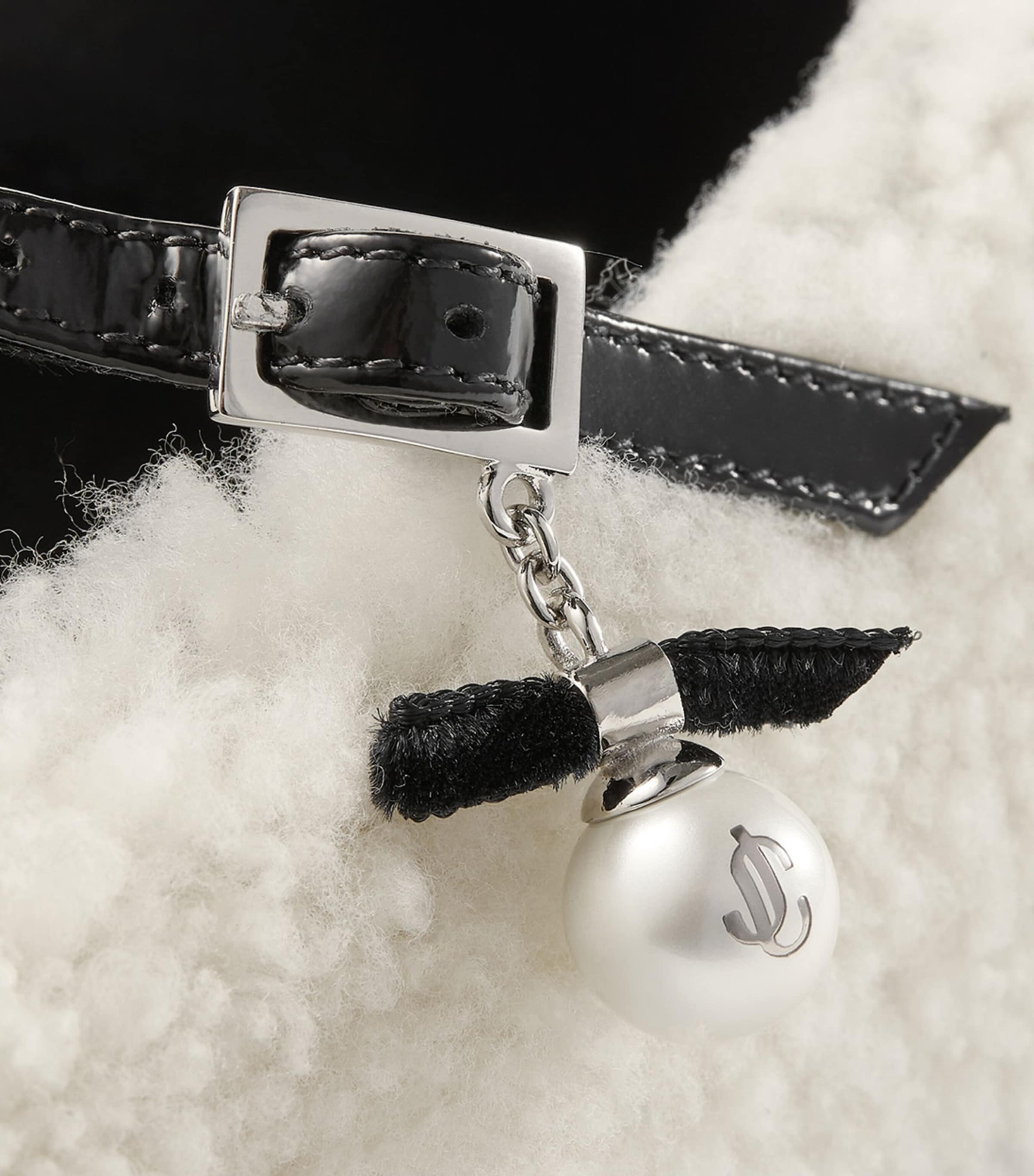 Multi Eleri Shearling Ballerina Flats