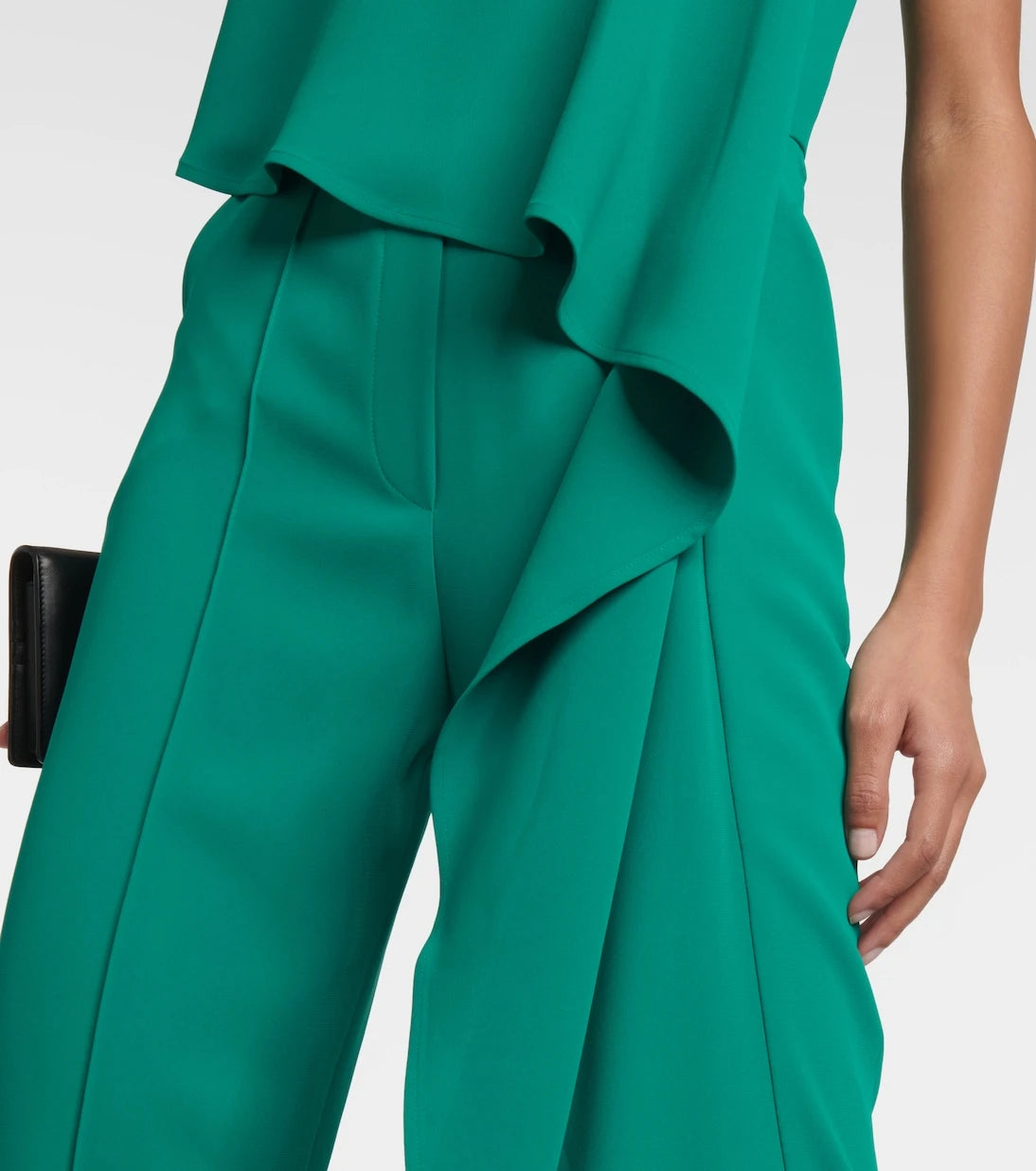 Elie Saab - Draped wide-leg jumpsuit