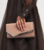 Leather Emmie Clutch Bag BALLET PINK/LIGHT GO