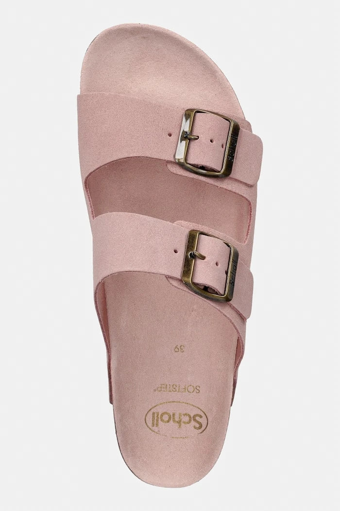 Scholl чехли дамски от велур JOSEPHINE