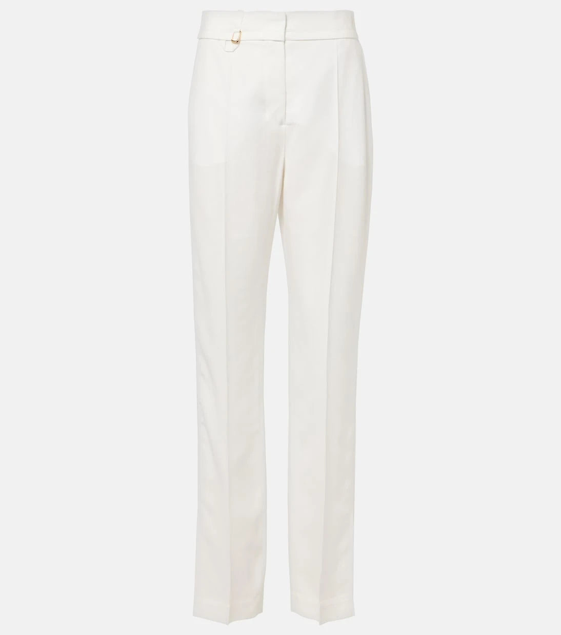 Jacquemus - Tibau high-rise canvas slim pants