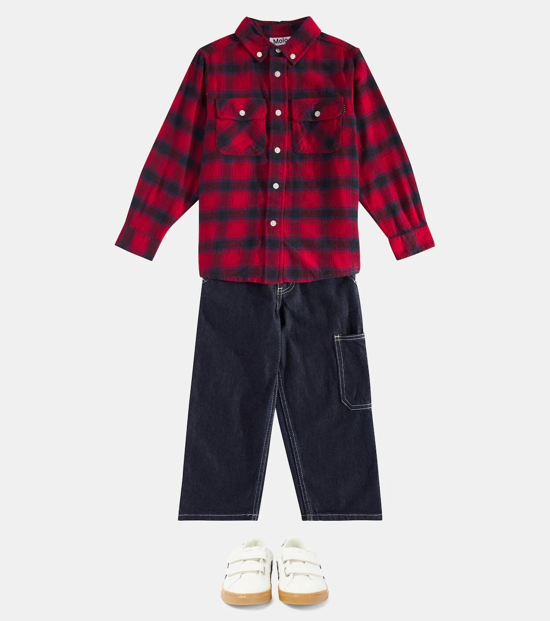Molo - Rozzy checked cotton shirt