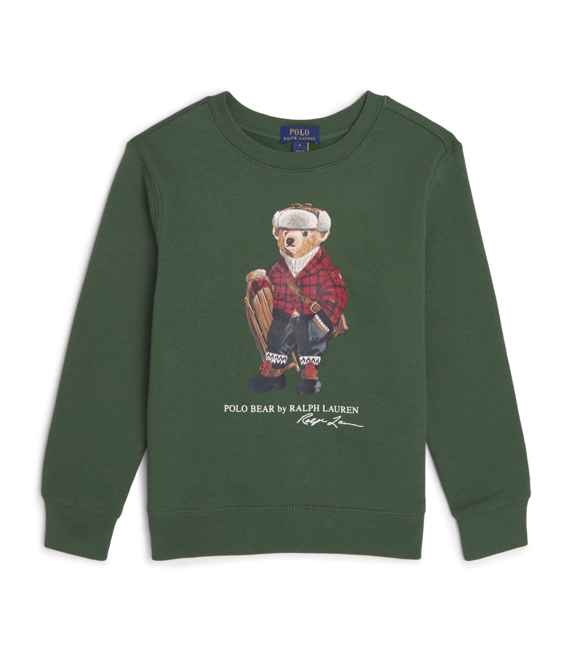 Ralph Lauren Kids Cotton-Blend Polo Bear Sweatshirt (2-7 Years)