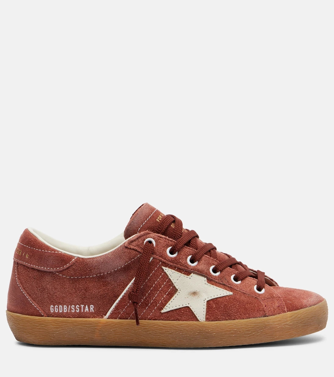 Golden Goose - حذاء سنيكرز سوبر ستار من الشمواه