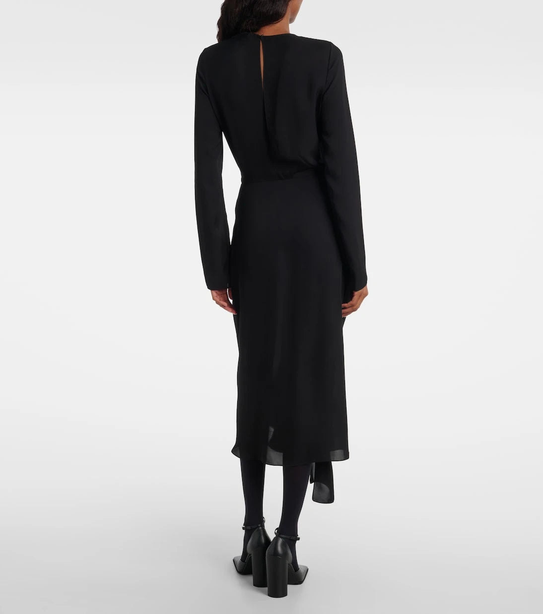 Alaïa - Gathered midi dress