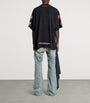Balenciaga Oversized Distressed Logo T-Shirt