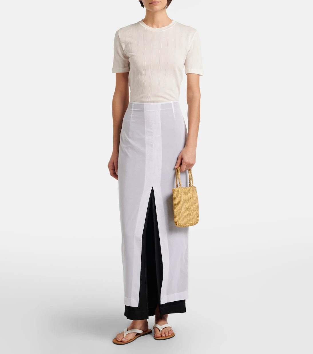 The Row - Cecily Small metallic-effect tote bag
