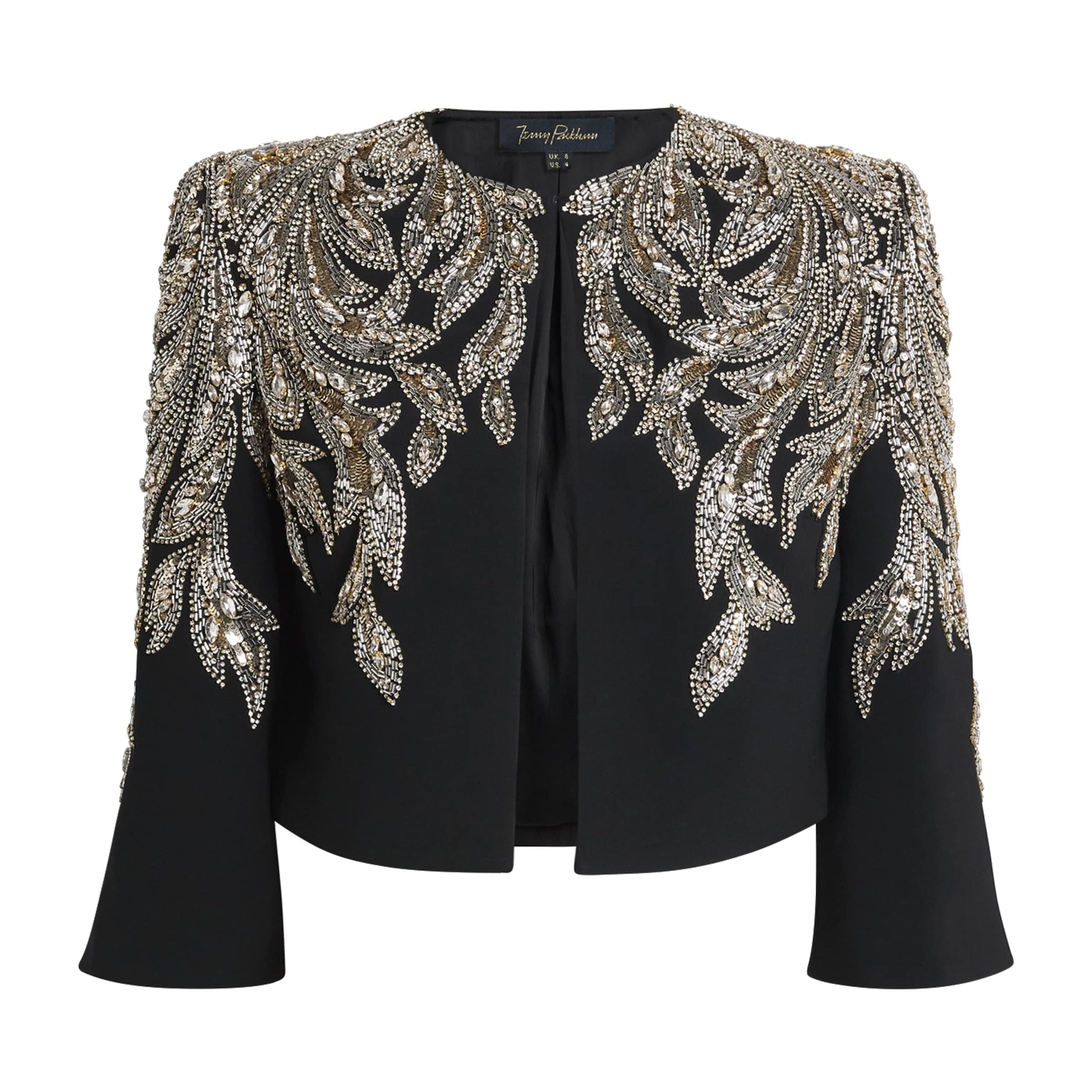 Embellished Versailles Cropped Jacket