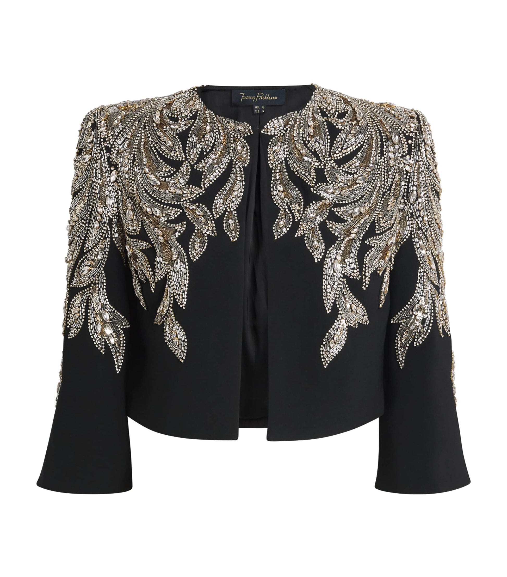Embellished Versailles Cropped Jacket