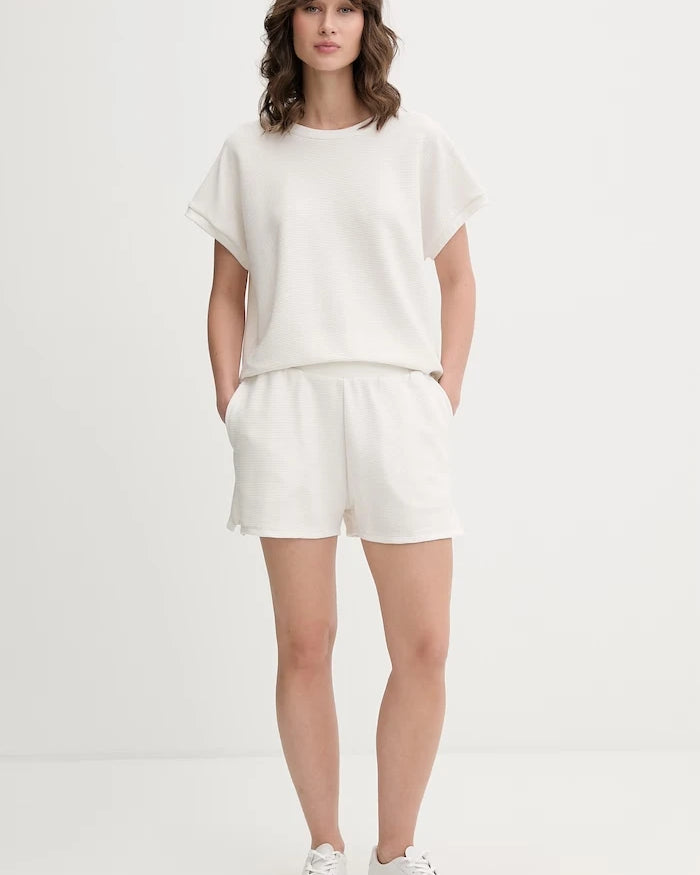 BOSS ev içi kısa şort kadın BB TEXTURE_Shorts