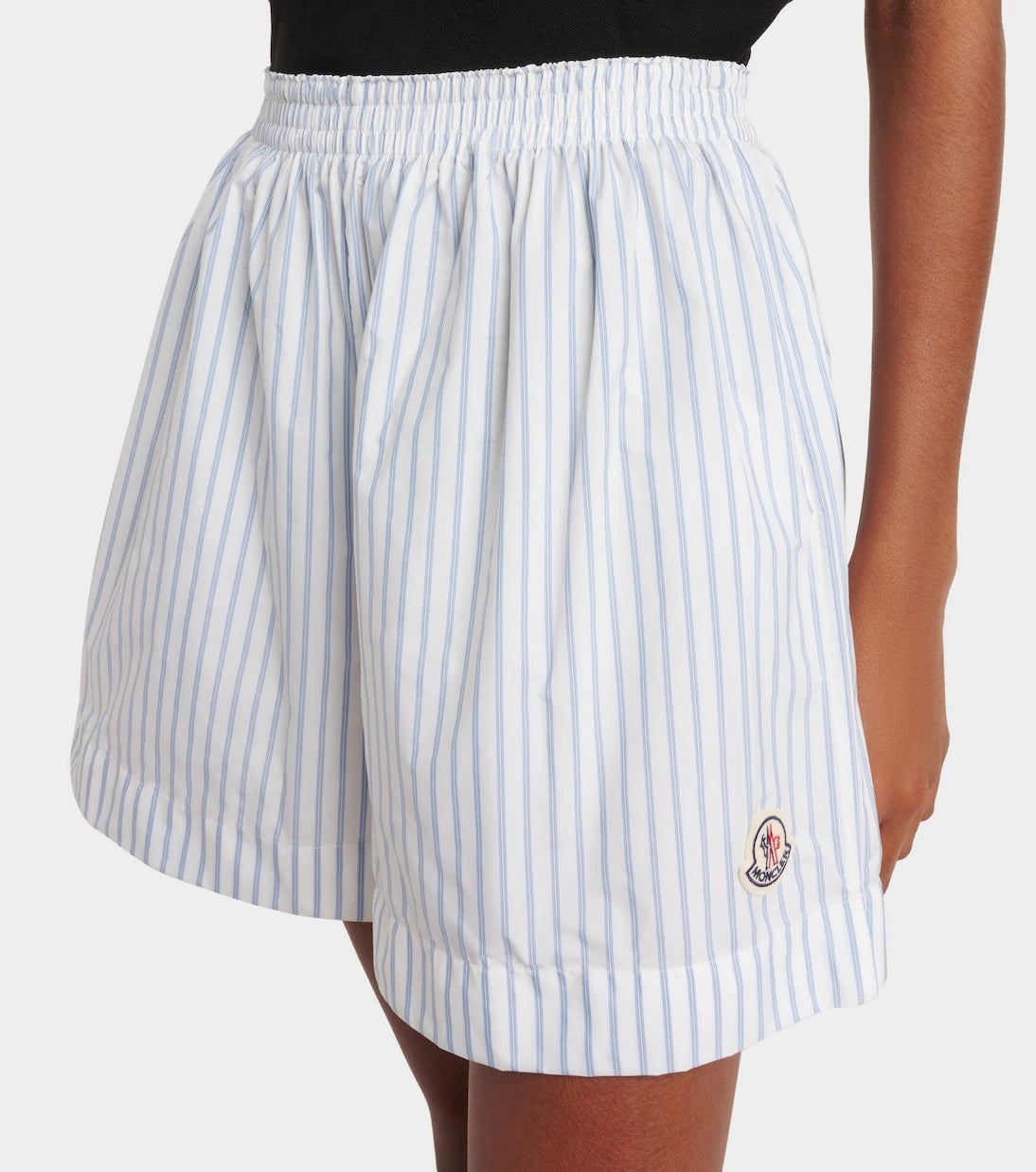 Moncler - Striped technical shorts