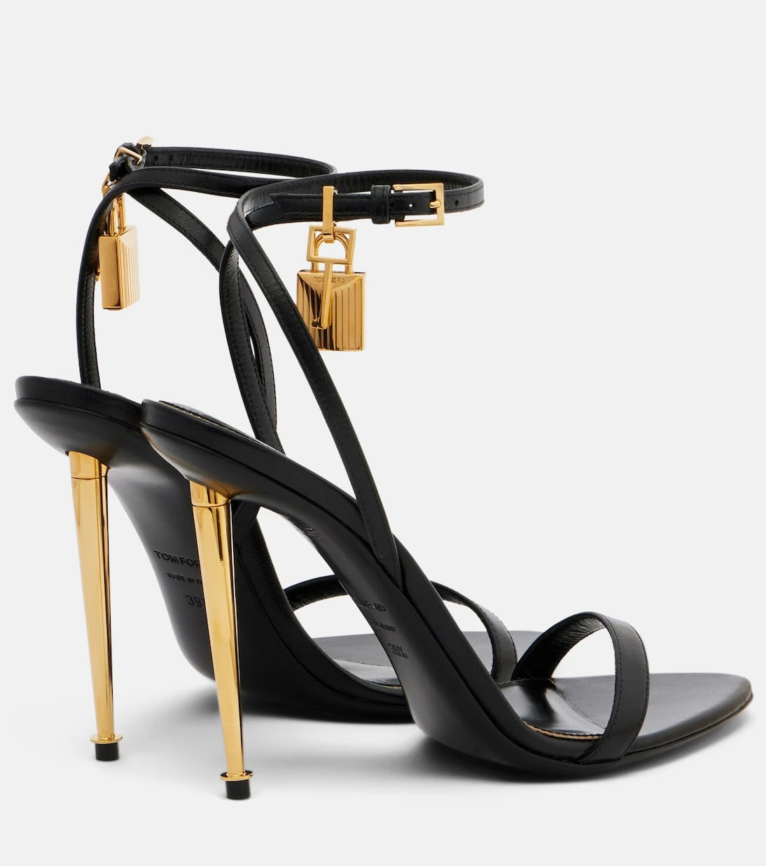 Tom Ford - Padlock leather sandals