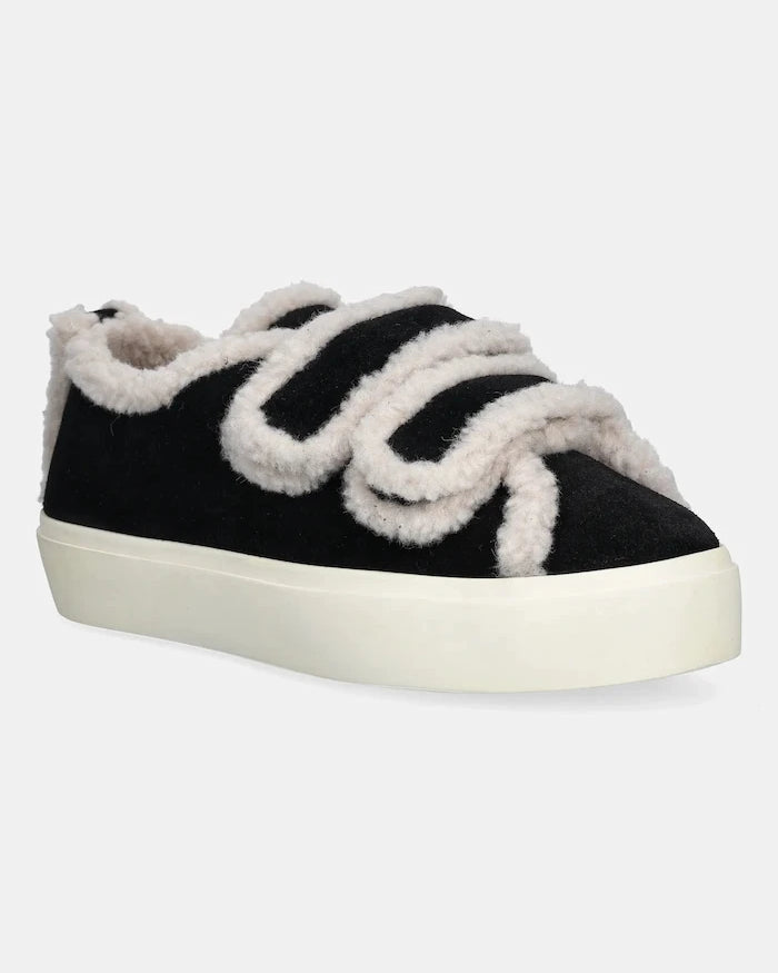 Inuikii Shearling Low Velcro Süet Spor Ayakkabı