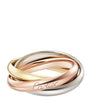 Medium White, Yellow and Rose Gold Trinity Ring