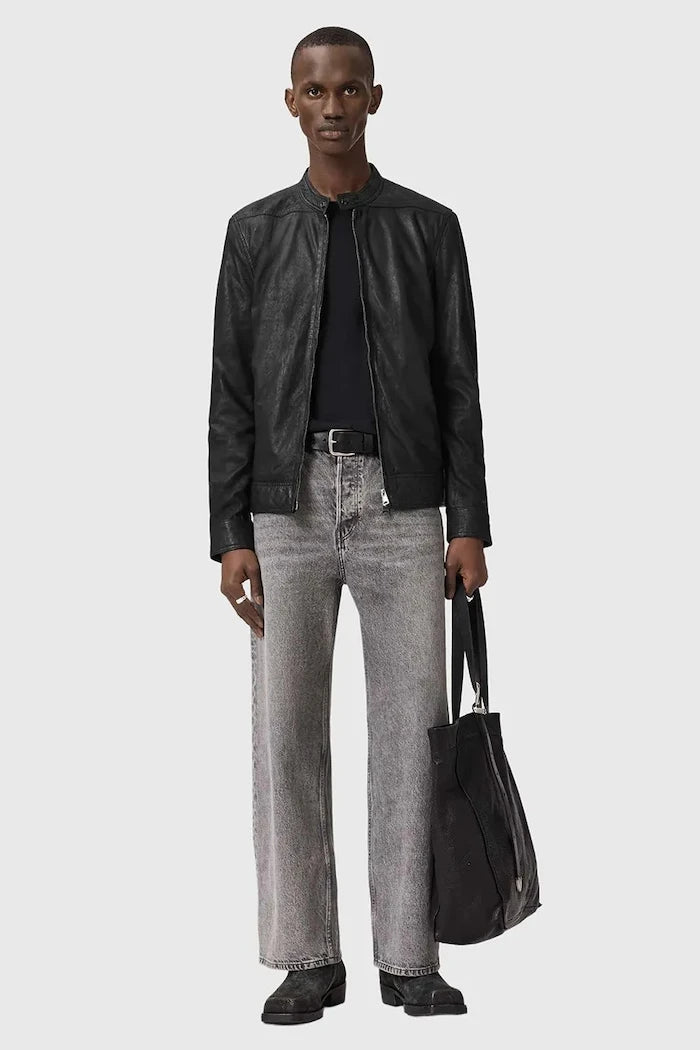 AllSaints яке мъжко кожено COLT