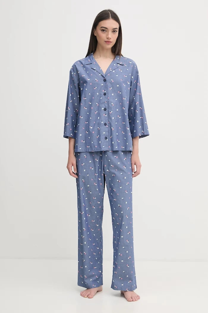 United Colors of Benetton kadın pamuklu pijama