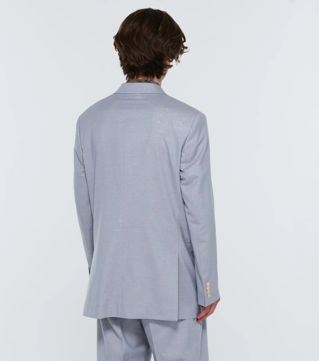 Acne Studios - Tek sıra düğmeli yünlü blazer