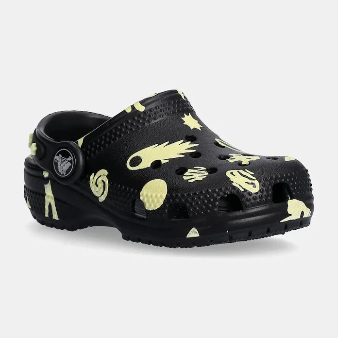 Детски чехли Crocs CLASSIC GLOW SPACE CLOG