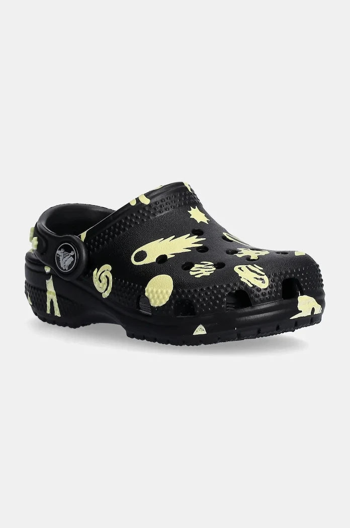Детски чехли Crocs CLASSIC GLOW SPACE CLOG