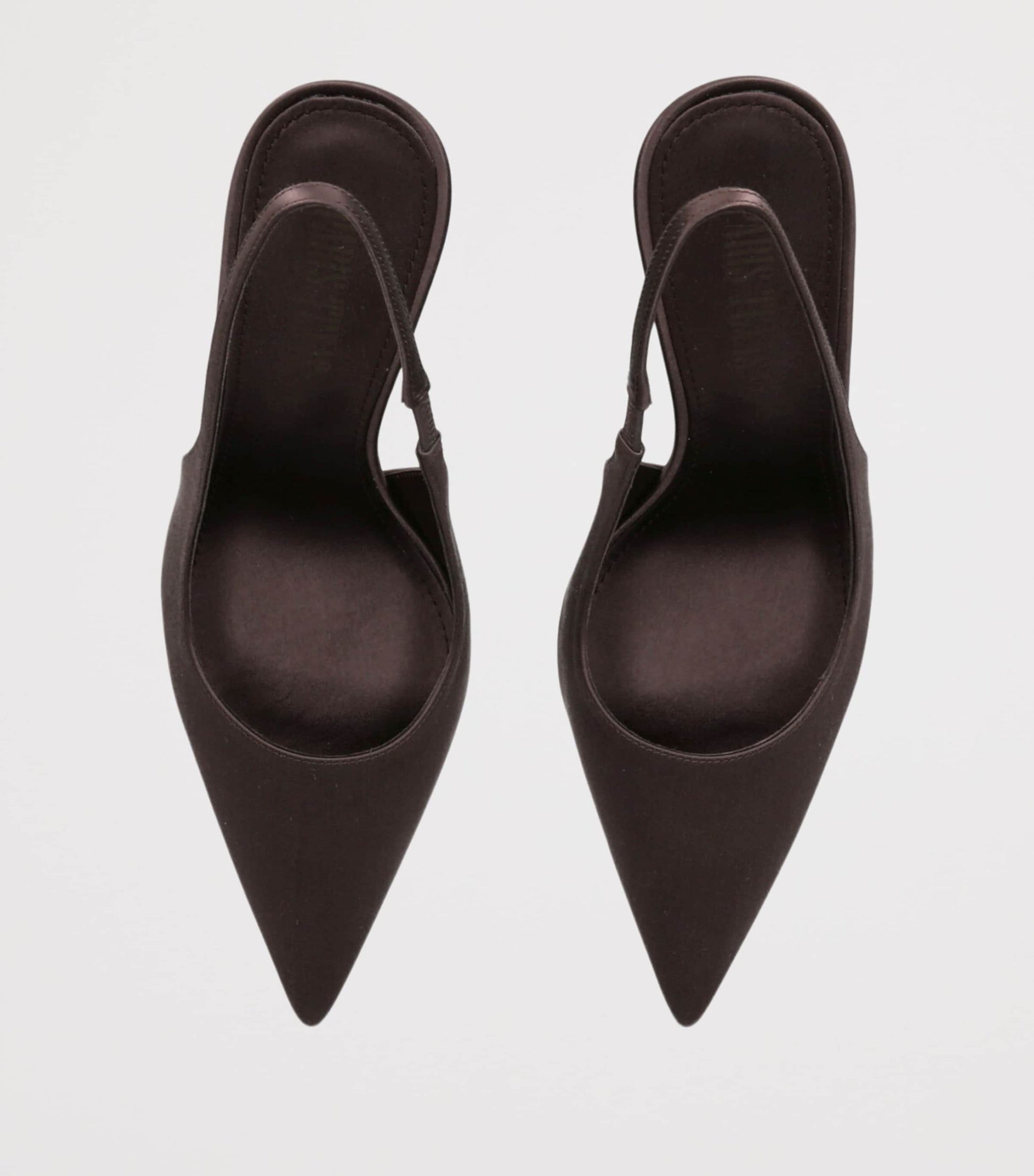 Satin Lidia Slingback Pumps 105