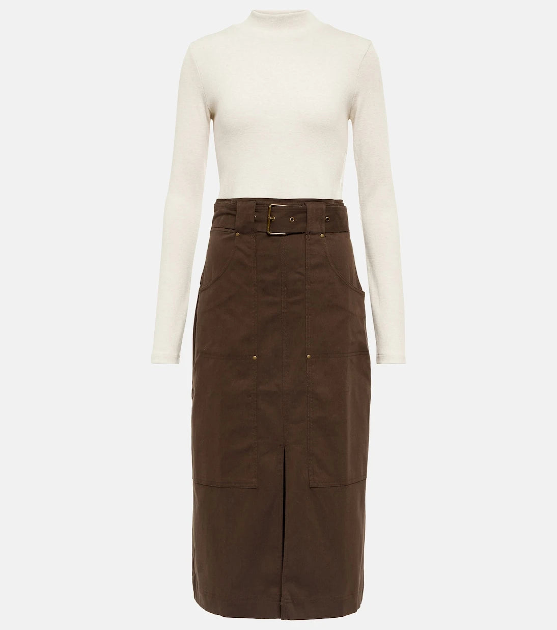 Veronica Beard - Morrisey cotton-blend midi dress