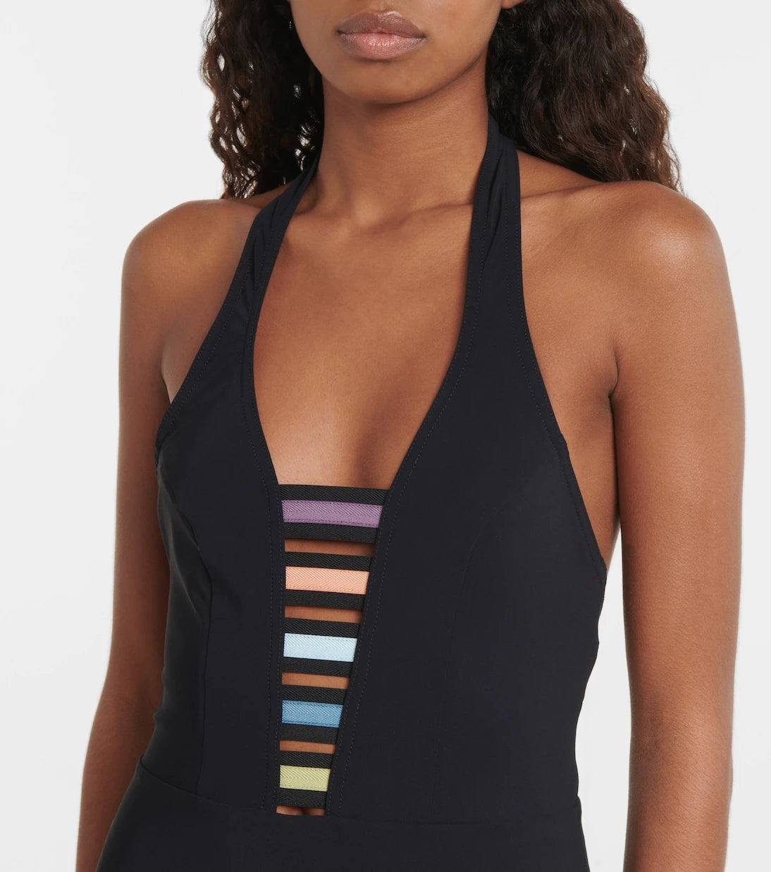 Karla Colletto - Beatrix halterneck swimsuit