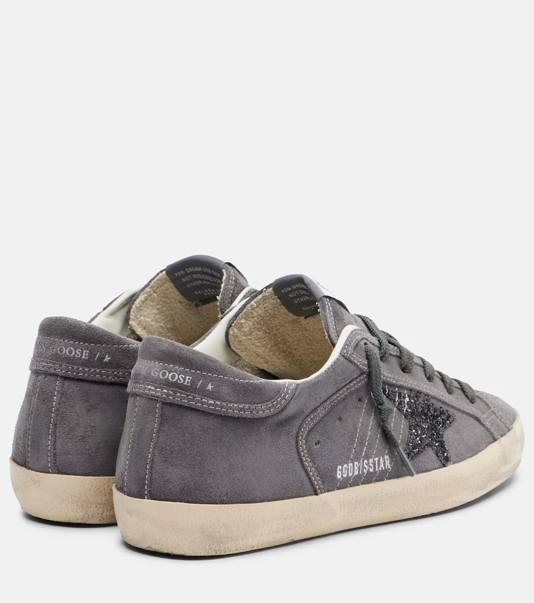 Golden Goose - حذاء سنيكرز سوبر ستار من الشمواه