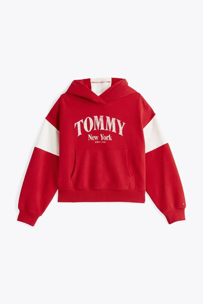 Tommy Hilfiger Çocuk Pamuklu Sweatshirt