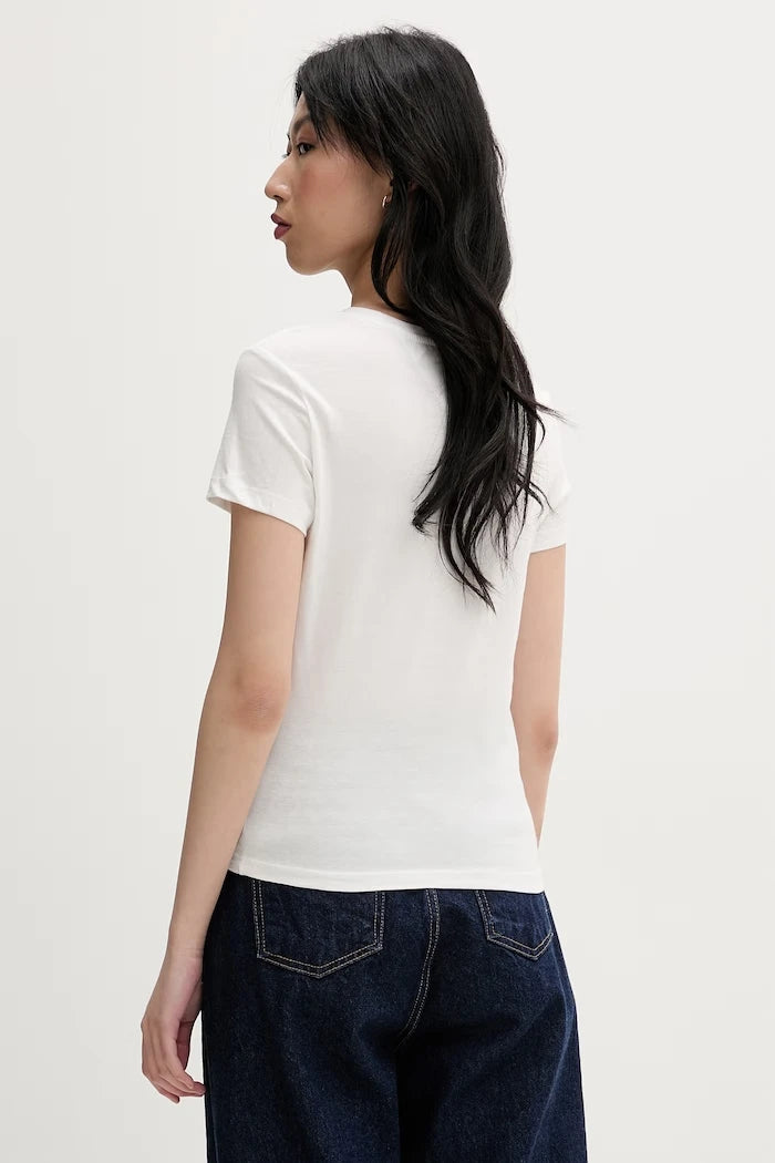 Tommy Jeans kadın pamuklu tişört