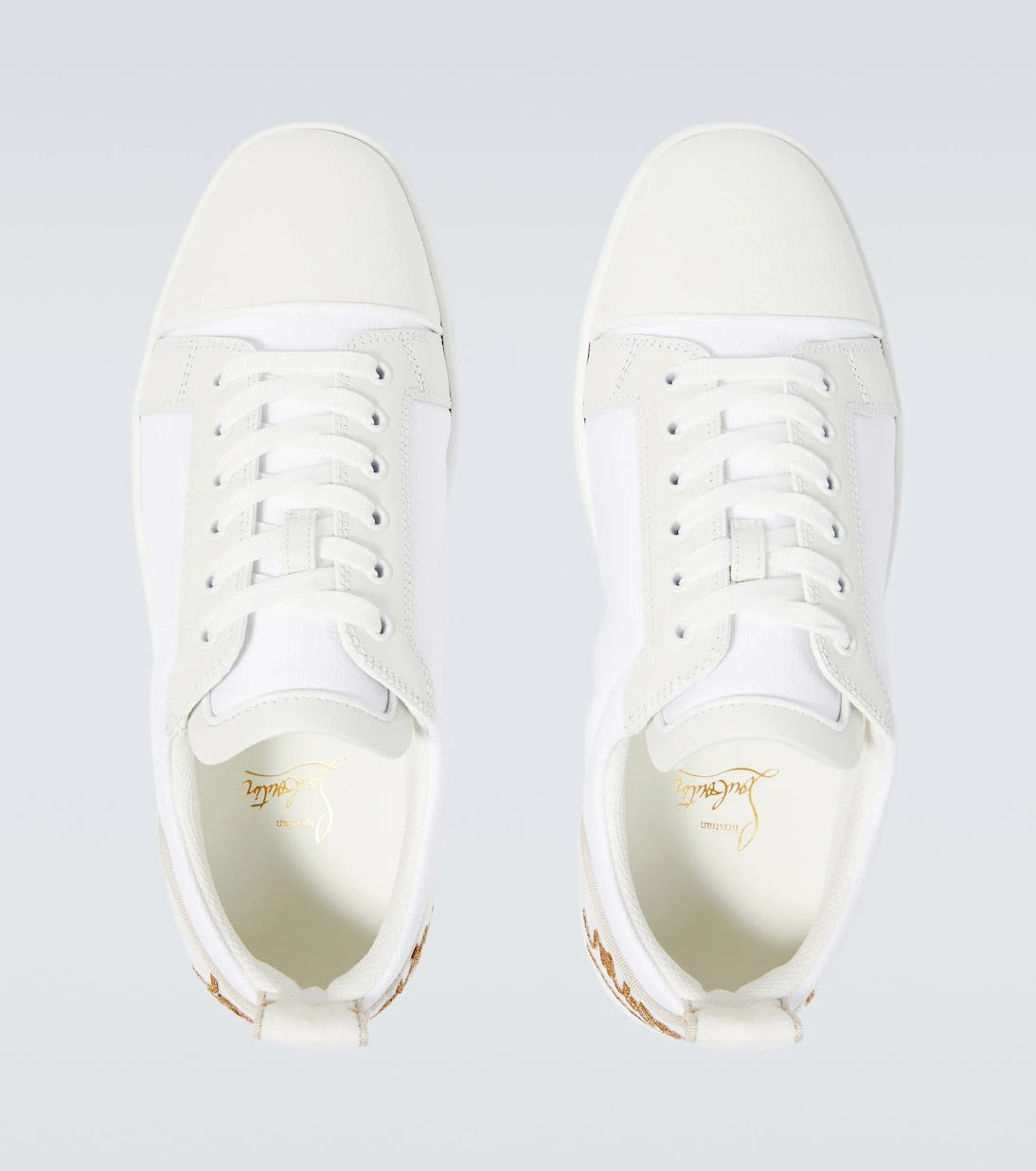Christian Louboutin - Fun Louis Junior leather sneakers