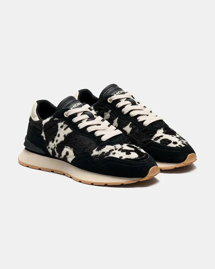 Hoff CITY PRINT BLACK Kadın Süet Sneaker