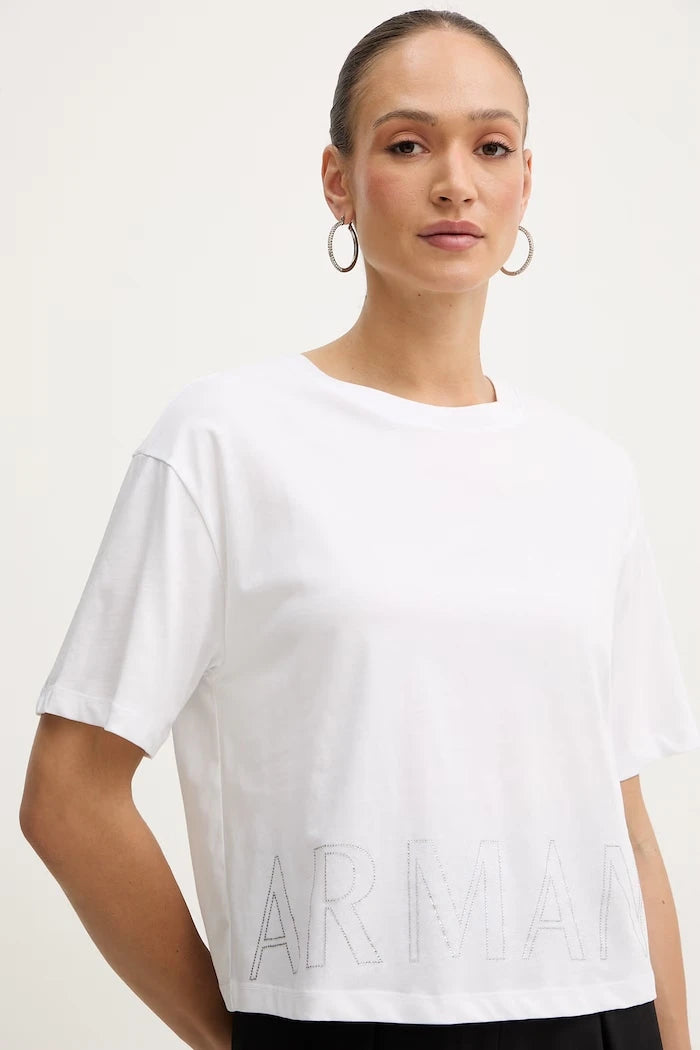 Pamuklu Tişört Armani Exchange