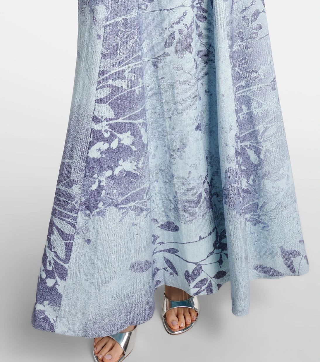 Simkhai - Floral linen and cotton bustier dress