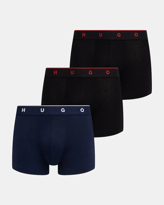 HUGO modal erkek slip boxer TRUNK TRIPLET TITAN 3'lü
