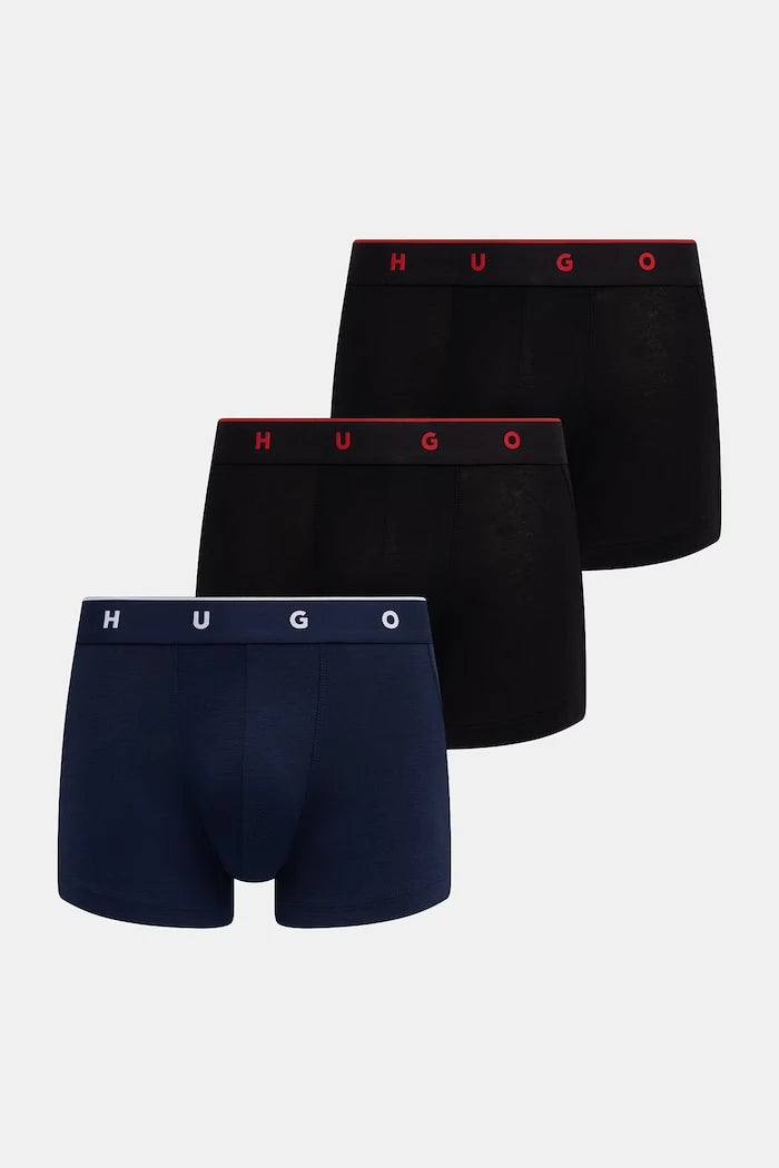 HUGO modal erkek slip boxer TRUNK TRIPLET TITAN 3'lü