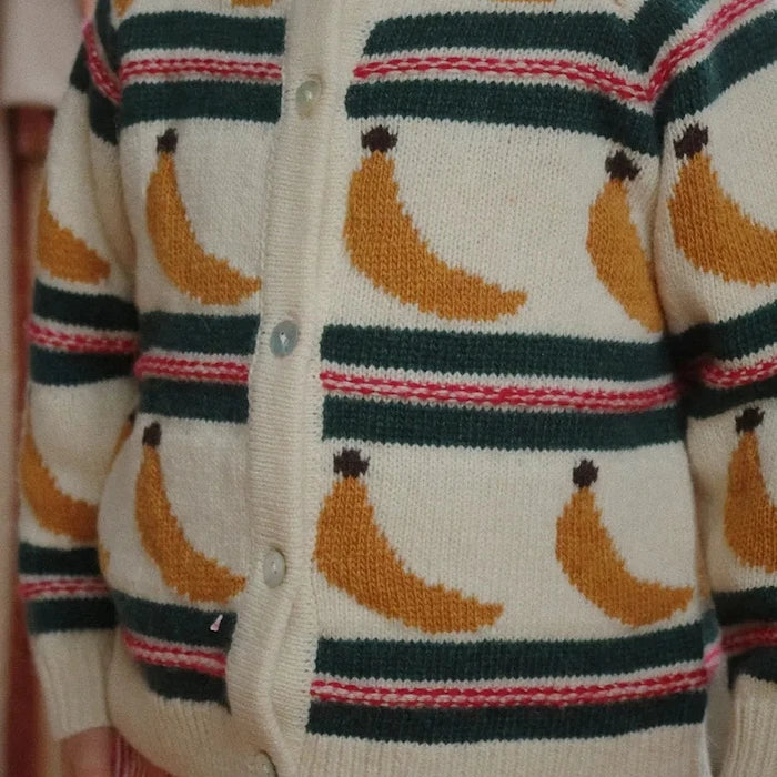 Konges Sløjd BILLI KNIT CARDIGAN Çocuk Yünlü Hırka