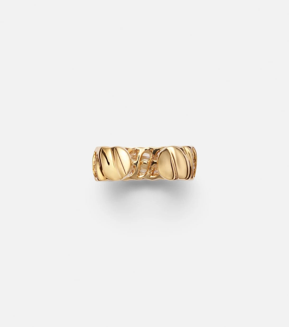 Anita Ko - Zoe 18kt gold ear cuff with diamonds