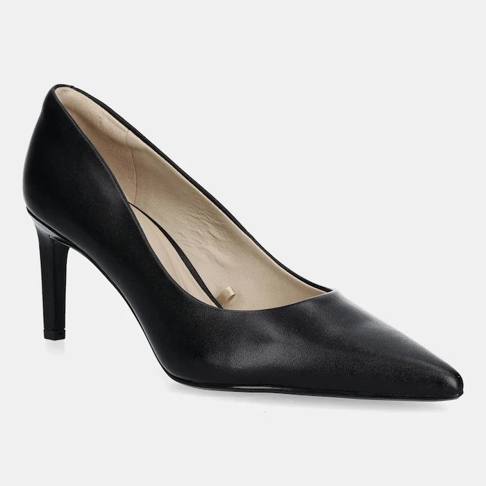 Кожени обувки с тънък ток Calvin Klein ESS STILETTO 70