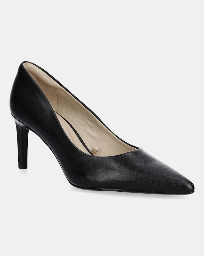 Calvin Klein ESS STILETTO 70 İnce Topuklu Deri Ayakkabı