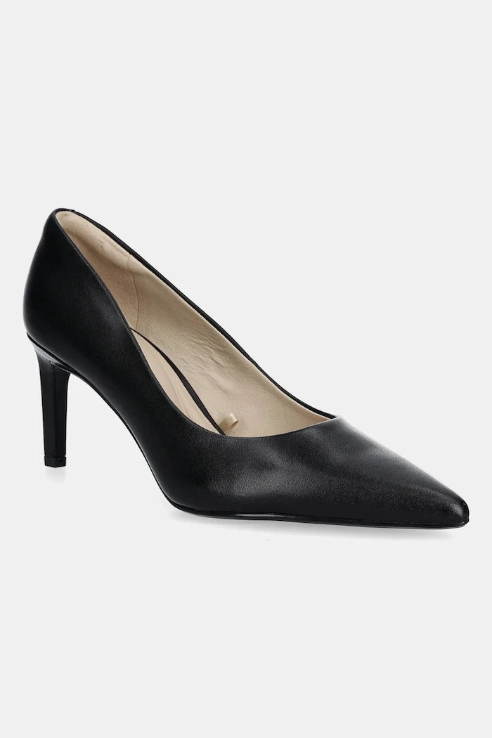Кожени обувки с тънък ток Calvin Klein ESS STILETTO 70