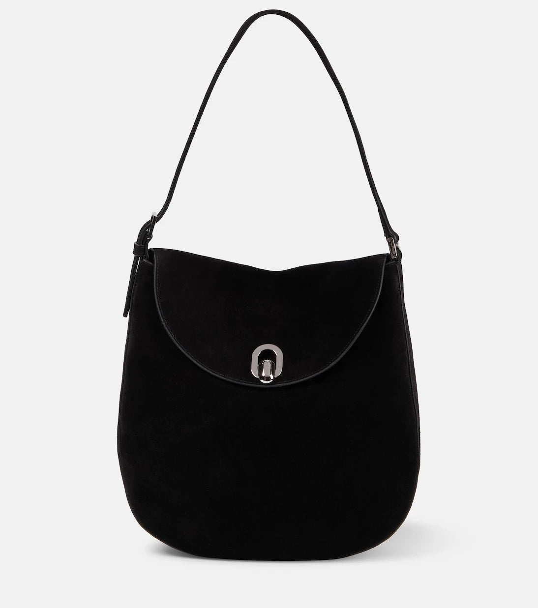 Savette - Tondo Large suede shoulder bag