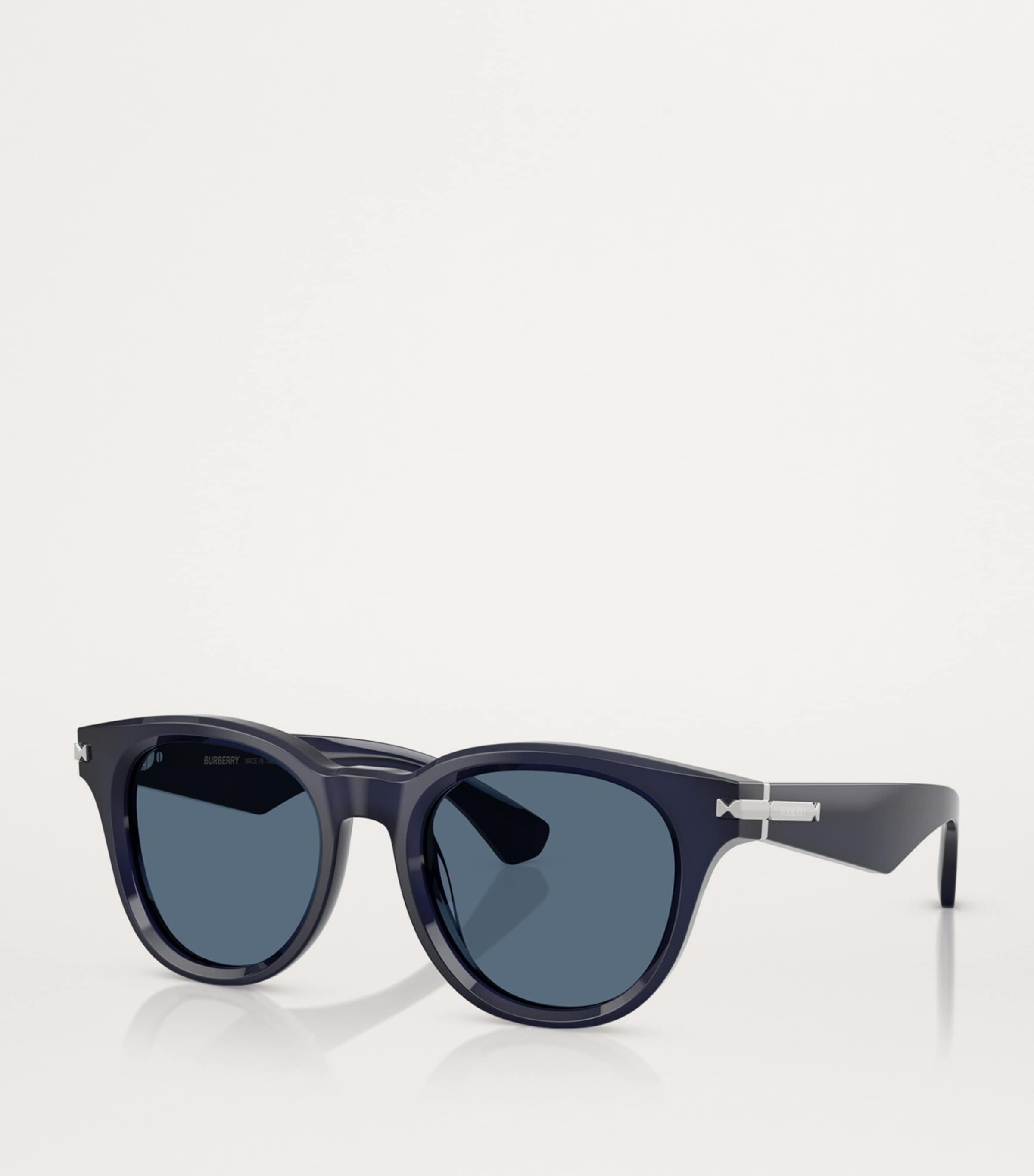 Burberry Acetate Round Sunglasses