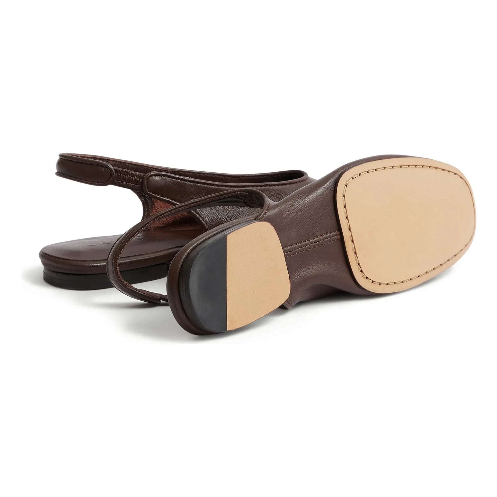 Soeur - Ballerinas Emmett Leather | Chocolate