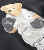 Polo Ralph Lauren Black Cotton Polo Bear T-Shirt