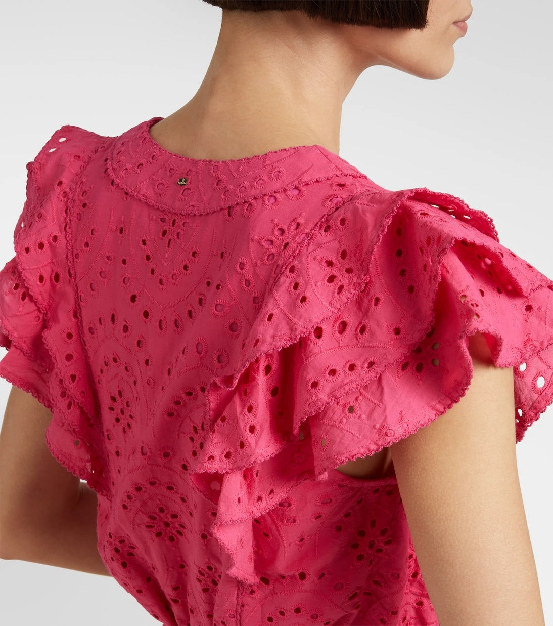 Poupette St Barth - Camila shirred cotton minidress