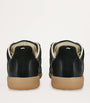 Maison Margiela Black Leather Replica Sneakers