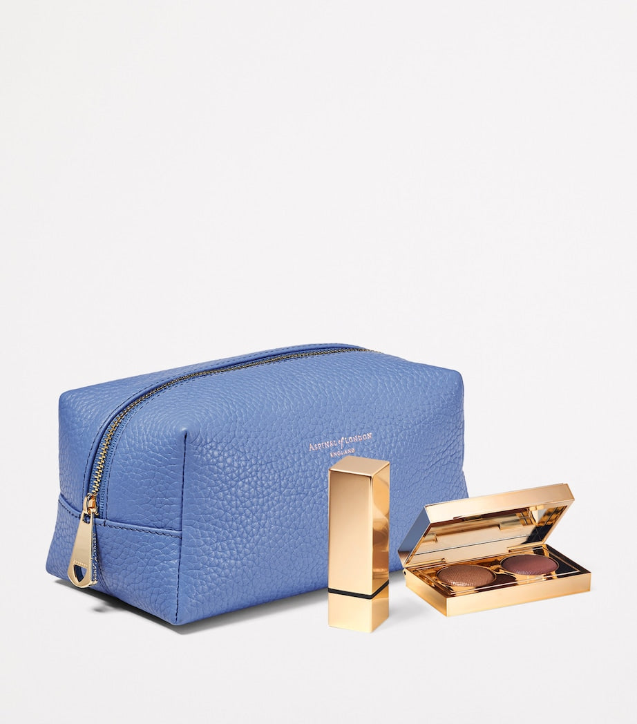 Leather London Make-Up Bag