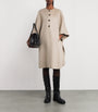 Max Mara Beige Cashmere Poncho Cape Coat